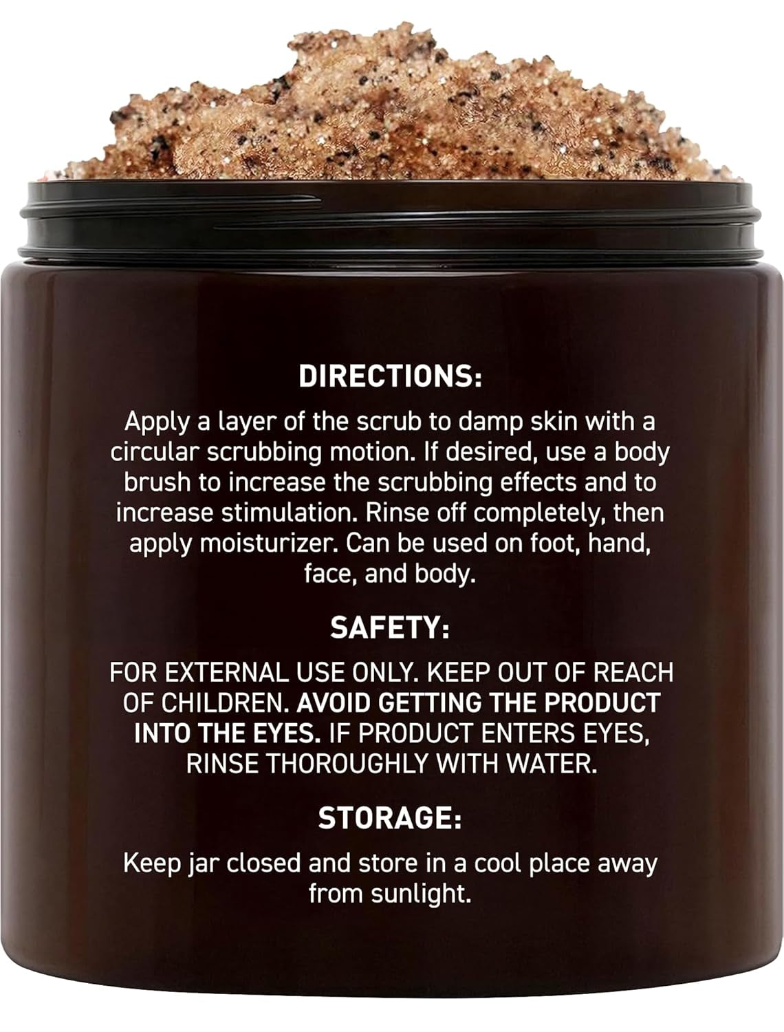 Dead Sea Salt and Arabica Coffee Body Scrub 10 Oz - Moisturizing and Exfoliating Body, Face, Hand, Foot Scrub - Fights Stretch Marks, Fine Lines, Wrinkles - Great Gifts for Women & Men